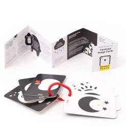 Banana Panda Baby (0-12 Months) High Contrast Flash Cards On A Ring 0m+