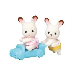 Calico Critters Figures Hopscotch Rabbit Twins