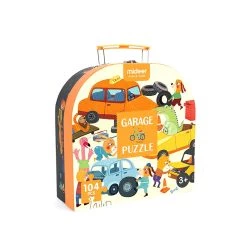 Mideer 104-piece Floor Puzzle -Garage