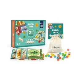 3-4 Years Mideer Classic Board Games: Parcheesi And More