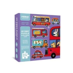 Mideer My First Puzzle Set Of 6- Cars