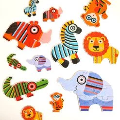 Mideer My First Puzzle Set Of 6 Animal Puzzles