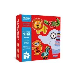 Mideer My First Puzzle Set Of 6 Animal Puzzles