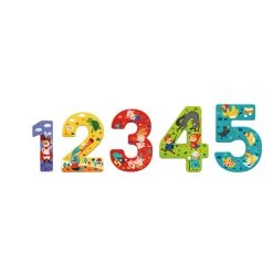 Mideer My First Puzzle Set Of Number Puzzles 1 To 5