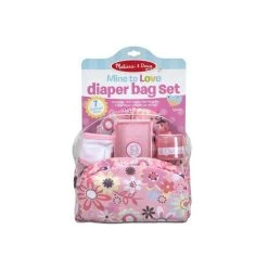 Melissa And Doug Pretend Play Mine To Love Diaper Bag Set