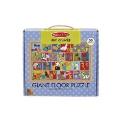 Melissa And Doug Natural Play Floor Puzzle: ABC Animals Puzzles