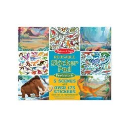 Melissa And Doug Arts And Crafts Reusable Sticker Pad - Prehistoric