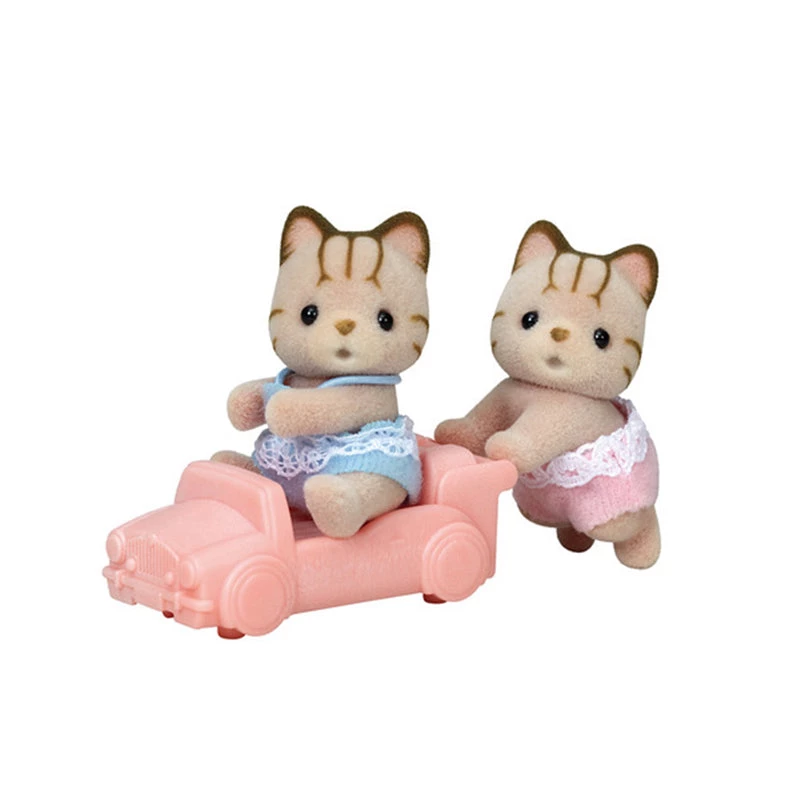 Calico Critters Sandy Cat Twins Calico Critters Sandy Cat Twins