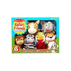 Melissa And Doug Safari Buddies Hand Puppets