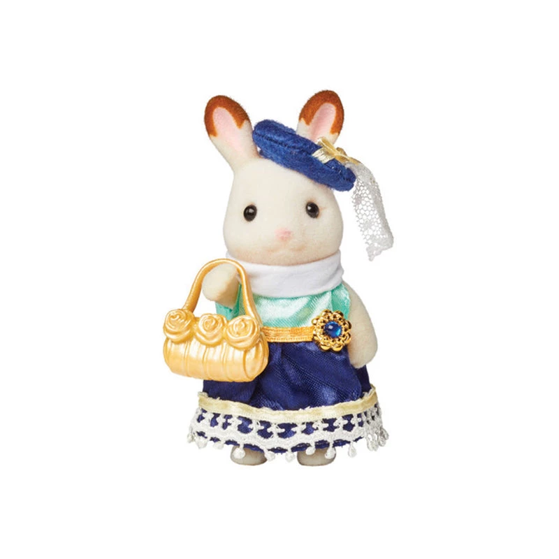 Calico Critters Town Girl Series - Hopscotch Rabbit Figures Calico Critters Town Girl Series - Hopscotch Rabbit Figures