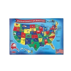 Melissa And Doug U.S.A. (United States) Map Floor Puzzle - 51 Pieces