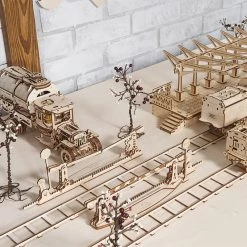 UGears Rails With Crossing
