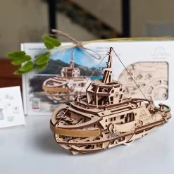 UGears Tugboat
