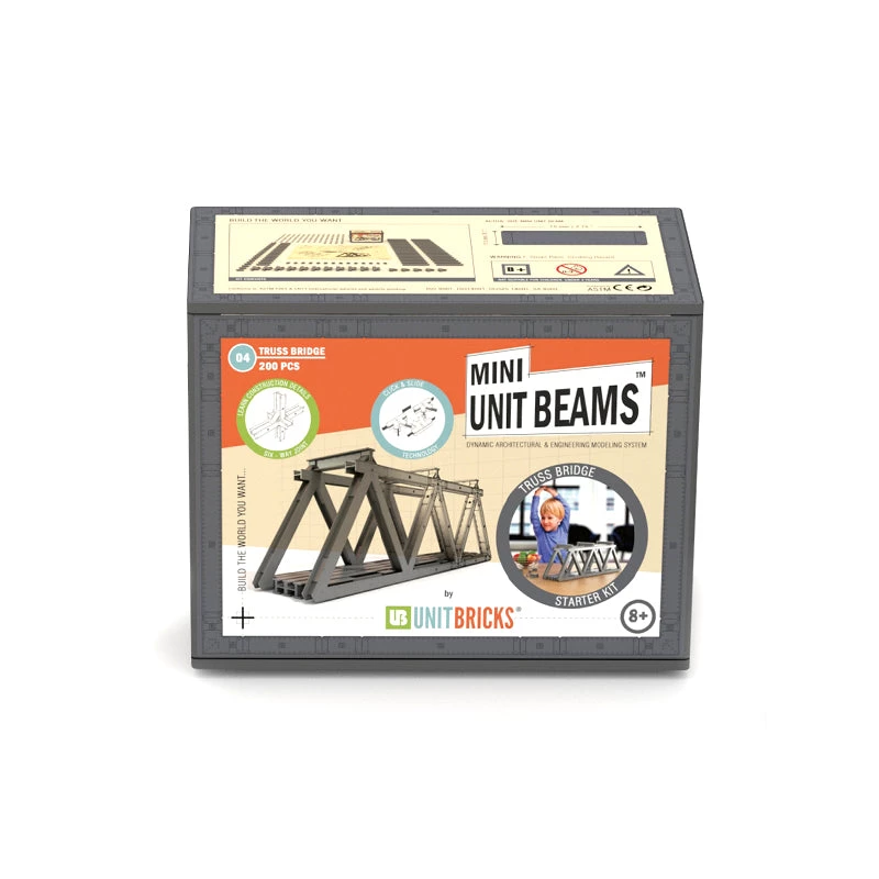 Unit Bricks Mini Unit Beams Truss Bridge Starter Unit Bricks Mini Unit Beams Truss Bridge Starter
