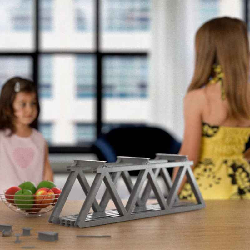 Unit Bricks Mini Unit Beams Truss Bridge Starter Unit Bricks Mini Unit Beams Truss Bridge Starter