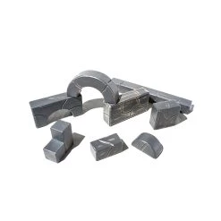 Unit Bricks Toddler Unit Rocks 22 Pieces Set 3-4 Years