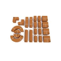 3-4 Years Toddler Unit Bricks 22 Pieces Set