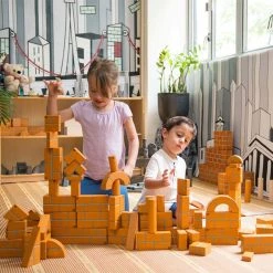 Unit Bricks 100 Pieces Set 3-4 Years