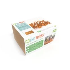 Unit Bricks 100 Pieces Set 3-4 Years