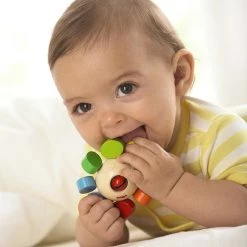 Haba Whirlygig Wooden Baby Rattle