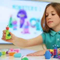 Fat Brain Toy Co. Arts And Crafts Hey Clay Monsters