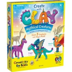 Creativity For Kids 5-7 Years Create With Clay Mythical Creatures